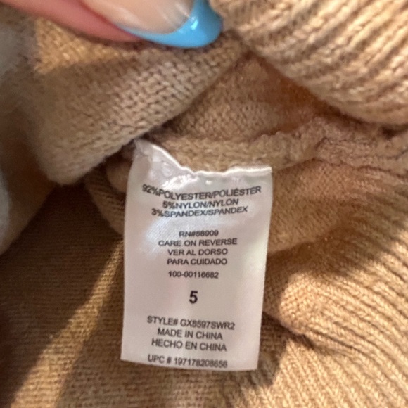 GB knit sweater size 5T gently used - Picture 7 of 7